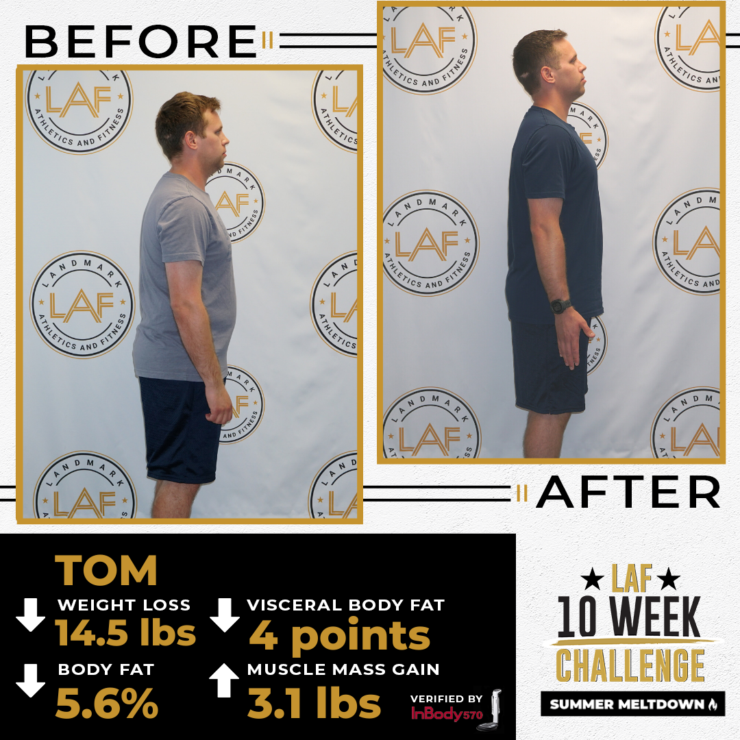 10 week challenge before and after