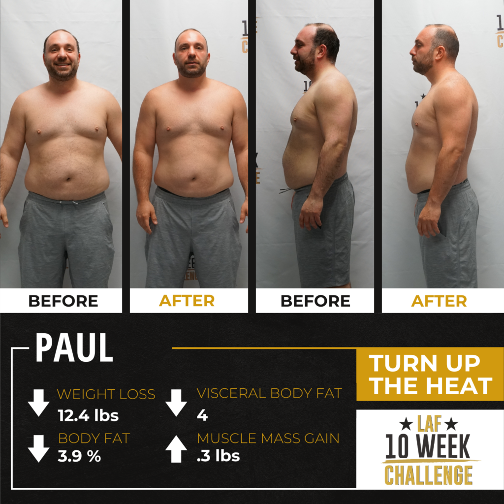 10 week challenge before and after